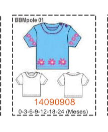 MOLDE POLERAS BEBE - Imagen 8