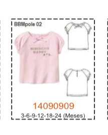 MOLDE POLERAS BEBE - Imagen 9