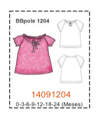 MOLDE POLERAS BEBE - Imagen 13