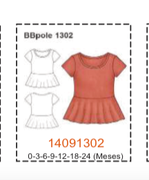 MOLDE POLERAS BEBE - Imagen 18