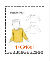 MOLDE POLERAS BEBE - Imagen 25