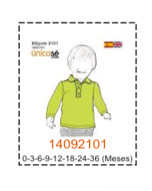 MOLDE POLERAS BEBE - Imagen 26