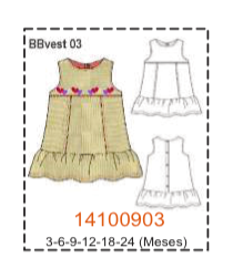MOLDE VESTIDOS BEBE - Imagen 3