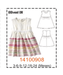 MOLDE VESTIDOS BEBE - Imagen 8