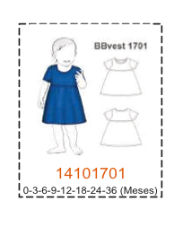 MOLDE VESTIDOS BEBE - Imagen 24