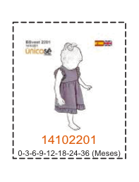 MOLDE VESTIDOS BEBE - Imagen 32