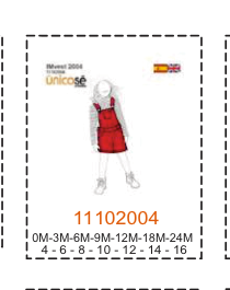 MOLDE VESTIDOS BEBE - Imagen 33