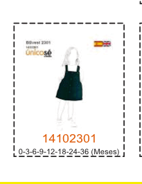 MOLDE VESTIDOS BEBE - Imagen 37