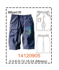MOLDE PANTALONES BEBE - Imagen 5