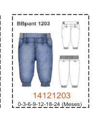 MOLDE PANTALONES BEBE - Imagen 10