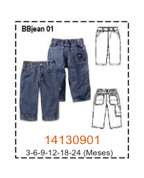 MOLDE PANTALONES BEBE - Imagen 12