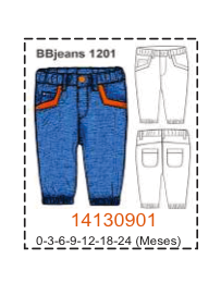 MOLDE PANTALONES BEBE - Imagen 13