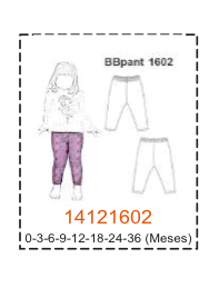 MOLDE PANTALONES BEBE - Imagen 16
