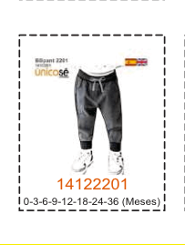 MOLDE PANTALONES BEBE - Imagen 18