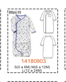 MOLDE PIJAMAS BEBE - Imagen 3