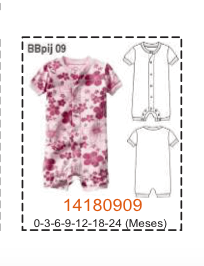 MOLDE PIJAMAS BEBE - Imagen 9