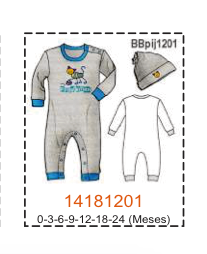 MOLDE PIJAMAS BEBE - Imagen 10