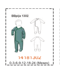 MOLDE PIJAMAS BEBE - Imagen 13