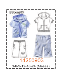 MOLDE CONJUNTOS BEBE - Imagen 2