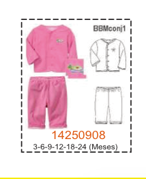 MOLDE CONJUNTOS BEBE - Imagen 6
