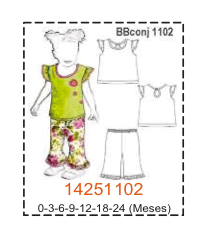 MOLDE CONJUNTOS BEBE - Imagen 11