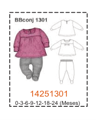 MOLDE CONJUNTOS BEBE - Imagen 18