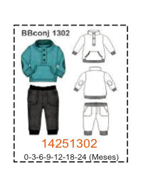 MOLDE CONJUNTOS BEBE - Imagen 19