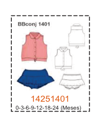 MOLDE CONJUNTOS BEBE - Imagen 21