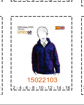 MOLDE ESCOLAR CHAQUETAS- 2 - Imagen 17