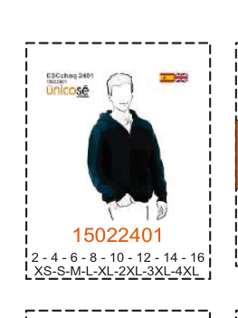 MOLDE ESCOLAR CHAQUETAS- 2 - Imagen 16