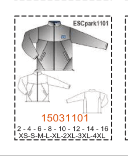 MOLDE ESCOLAR PARKAS - Imagen 3