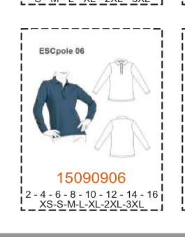 MOLDE ESCOLAR BLUSAS POLERAS - Imagen 6