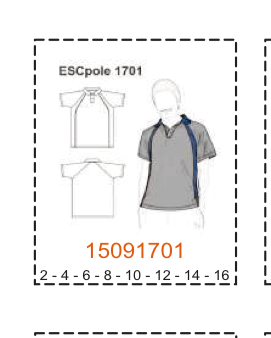 MOLDE ESCOLAR BLUSAS POLERAS - Imagen 20