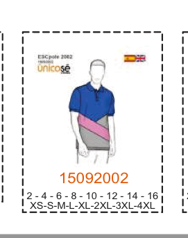 MOLDE ESCOLAR BLUSAS POLERAS - Imagen 24