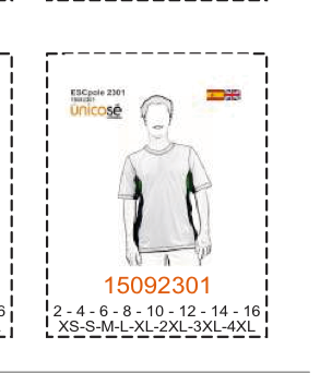 MOLDE ESCOLAR BLUSAS POLERAS - Imagen 26