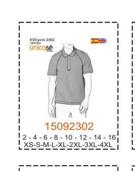 MOLDE ESCOLAR BLUSAS POLERAS - Imagen 27