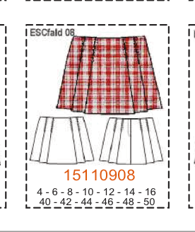 MOLDE ESCOLAR FALDAS - Imagen 4