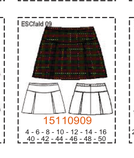 MOLDE ESCOLAR FALDAS - Imagen 5