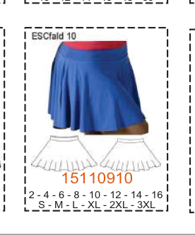 MOLDE ESCOLAR FALDAS - Imagen 15
