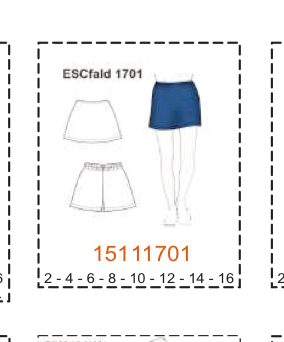 MOLDE ESCOLAR FALDAS - Imagen 12