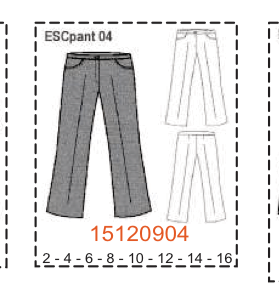 MOLDE ESCOLAR SHORTS