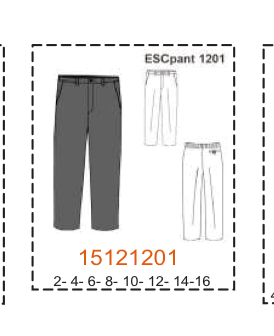 MOLDE ESCOLAR SHORTS - Imagen 5