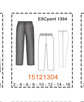 MOLDE ESCOLAR SHORTS - Imagen 9