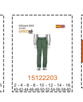 MOLDE ESCOLAR SHORTS - Imagen 21