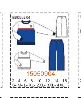 MOLDE ESCOLAR BUZOS - Imagen 14