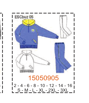 MOLDE ESCOLAR BUZOS - Imagen 15