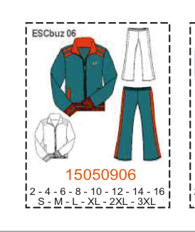 MOLDE ESCOLAR BUZOS - Imagen 16
