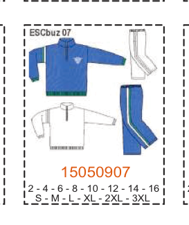 MOLDE ESCOLAR BUZOS - Imagen 17