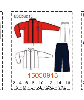 MOLDE ESCOLAR BUZOS - Imagen 19