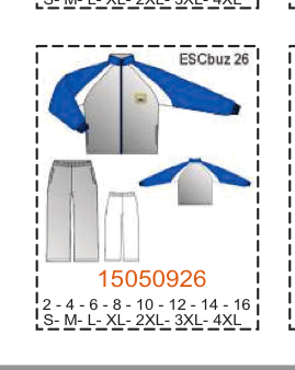 MOLDE ESCOLAR BUZOS